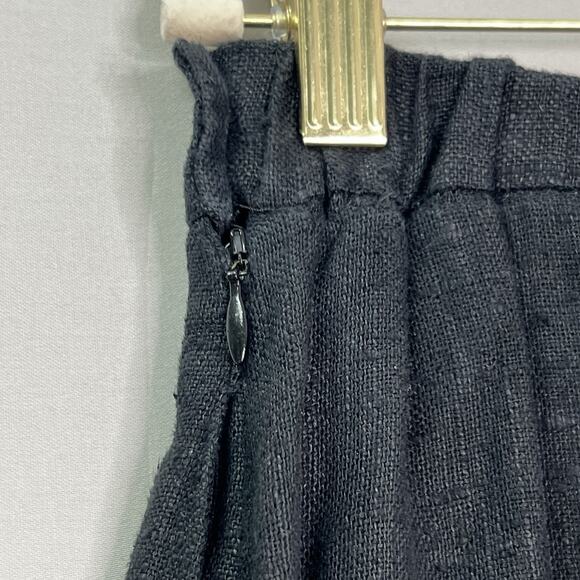 Harve Bernard by Bernard Holtzman‎ 100% Linen Maxi Skirt Size 12 Seams Lagenlook - Picture 7 of 13